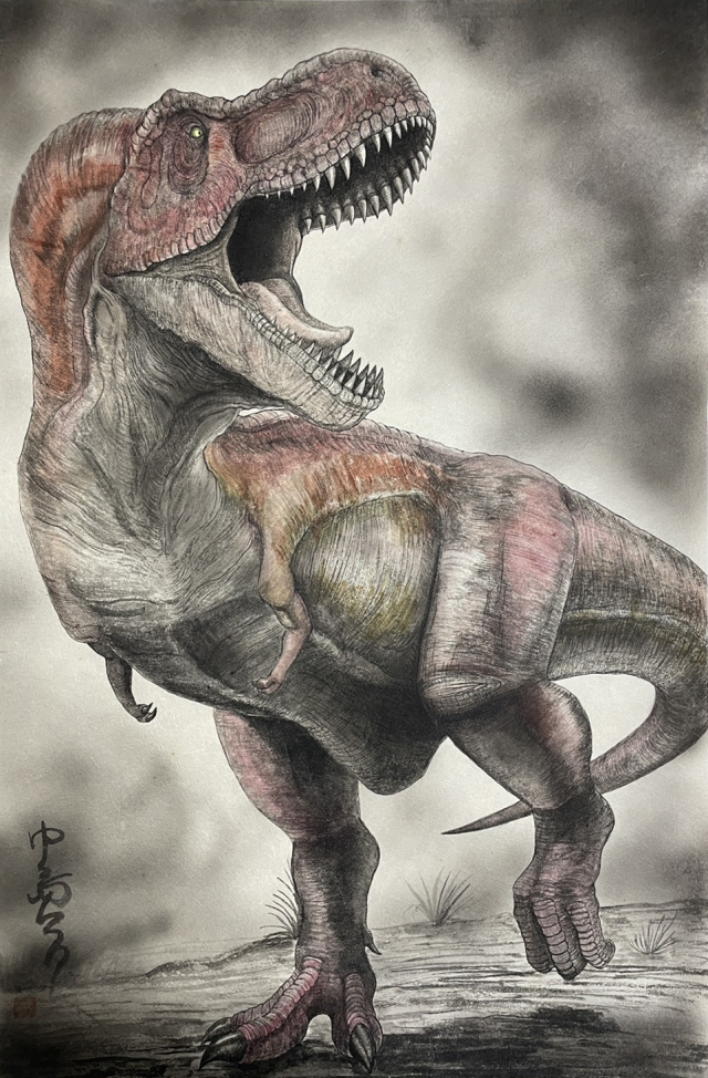 恐竜絵師中島賢大
